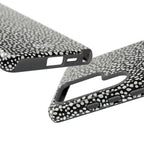 White Noise Tough Phone Case