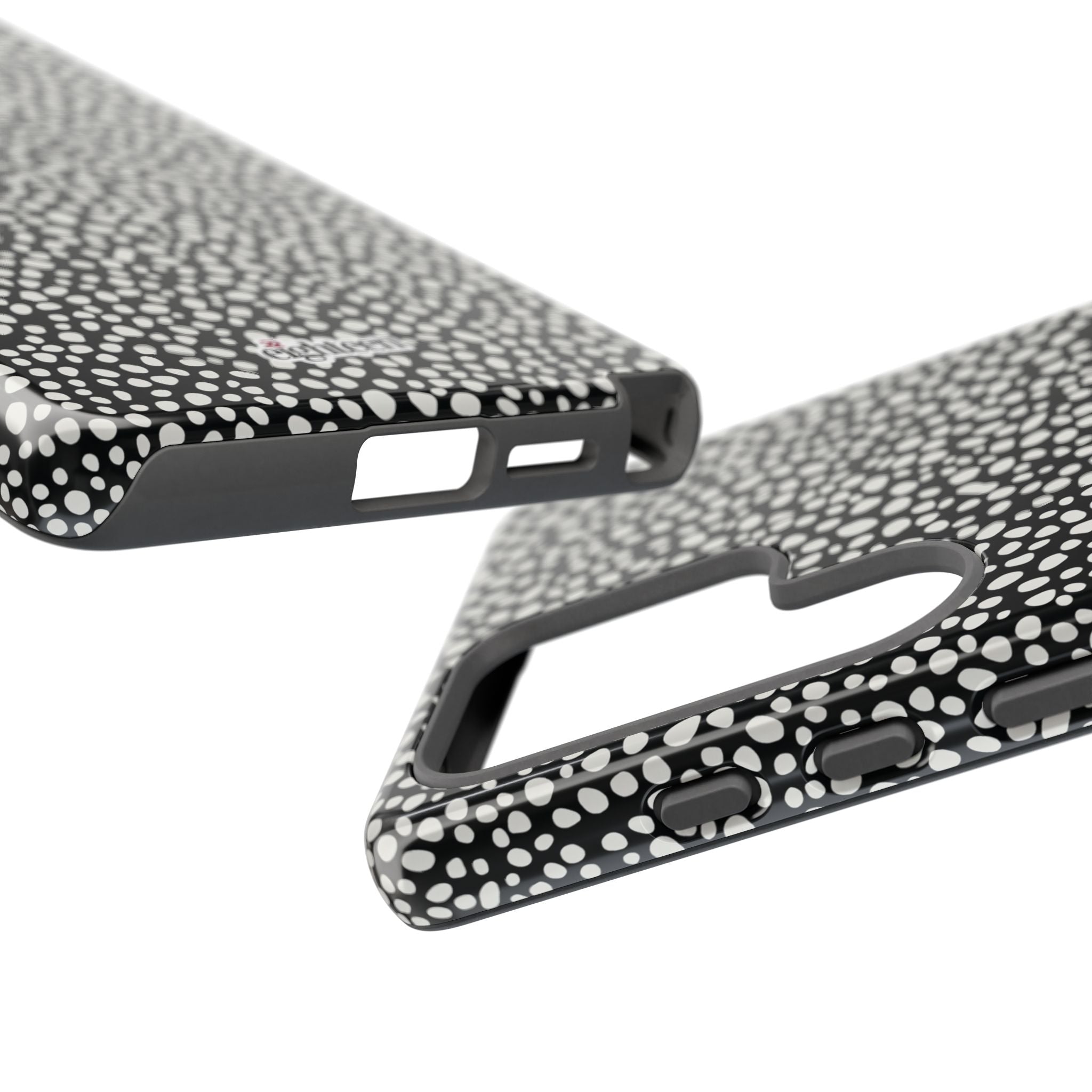 White Noise Tough Phone Case