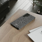 White Noise Tough Phone Case