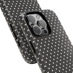 Charcoal Dotty Tough Phone Case