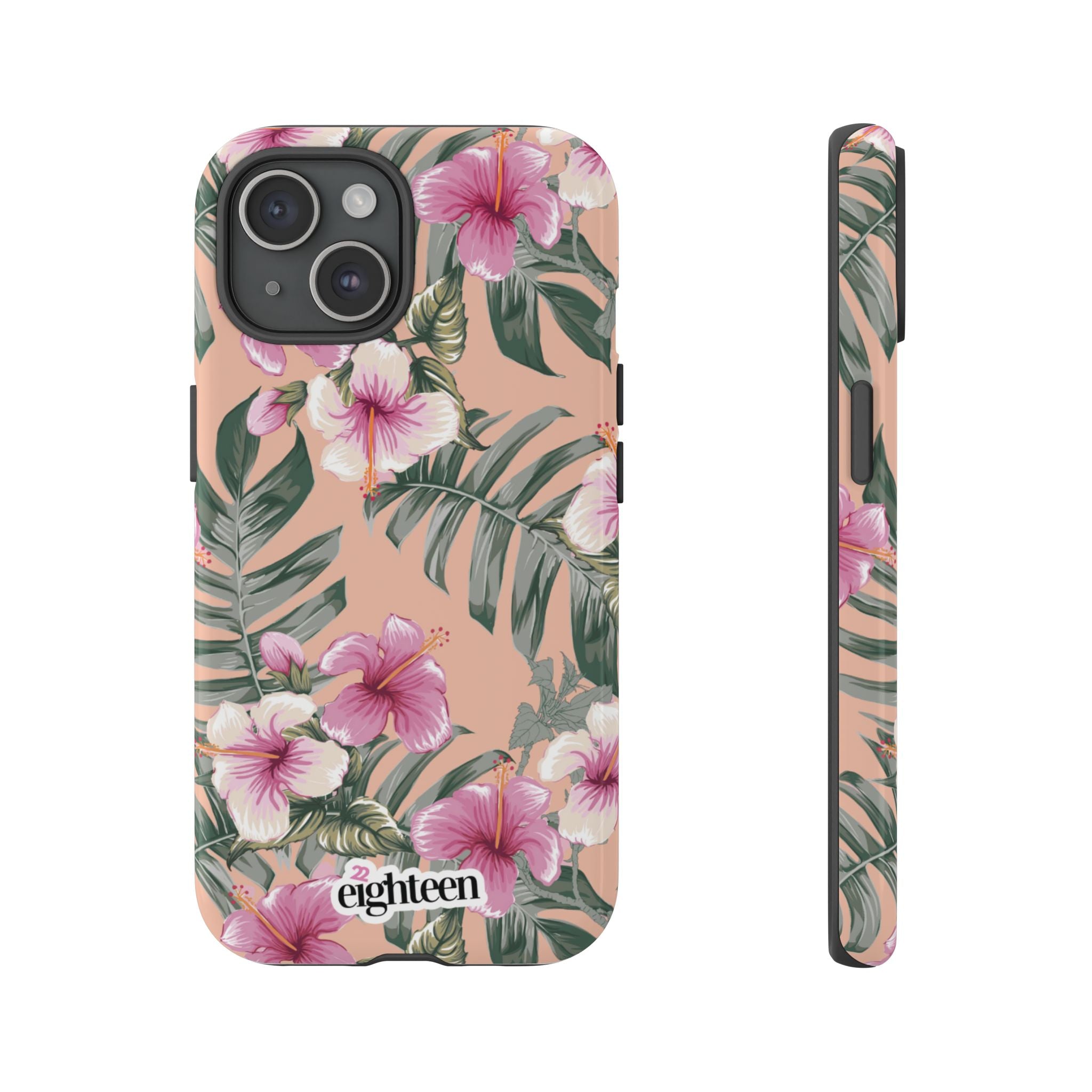 Hibiscus Haze Tough Phone Case