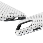White Dotty MagSafe Tough Case