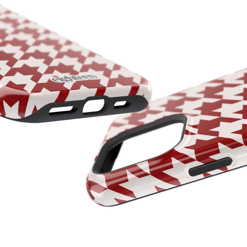 Crimson & Cream Staccato MagSafe Tough Case