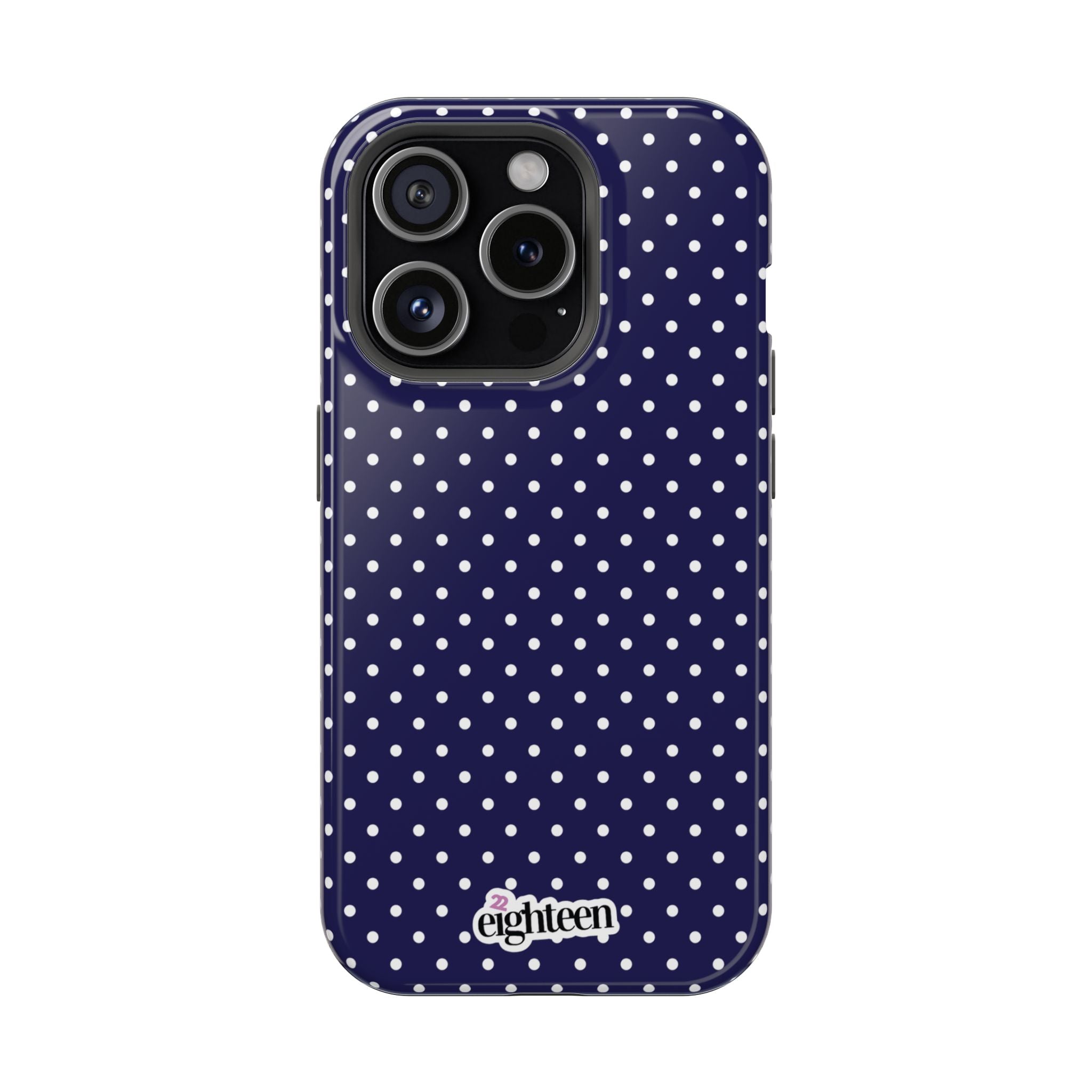 Deep Blue Dotty MagSafe Tough Case