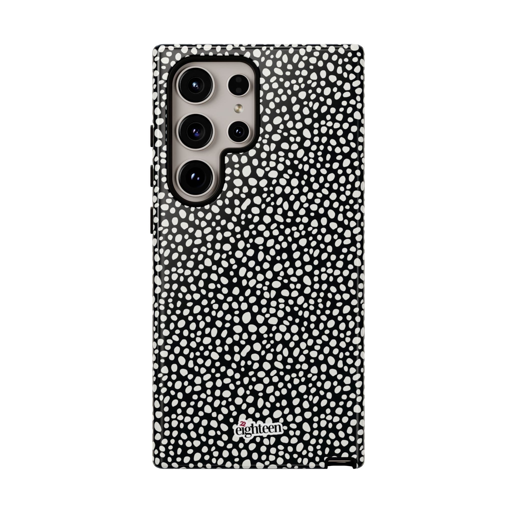 White Noise Tough Phone Case