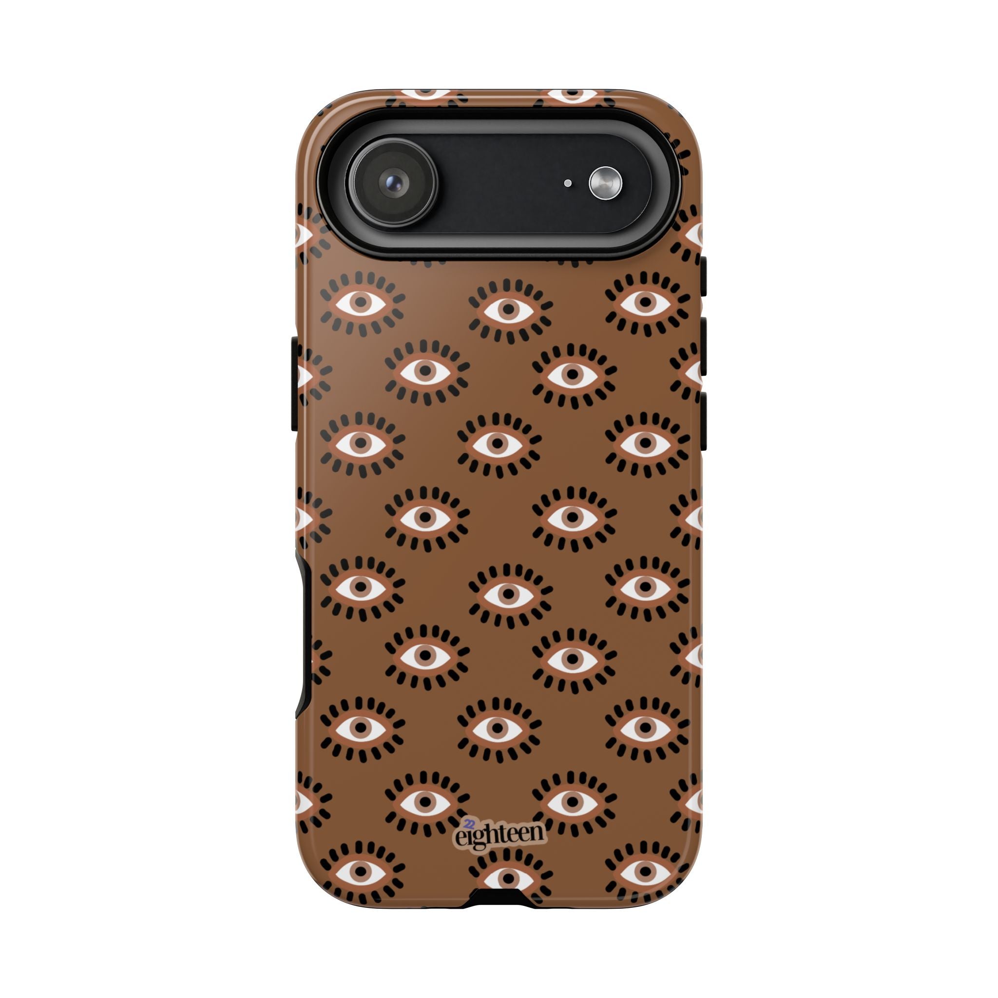 Brown Gaze Tough Phone Case