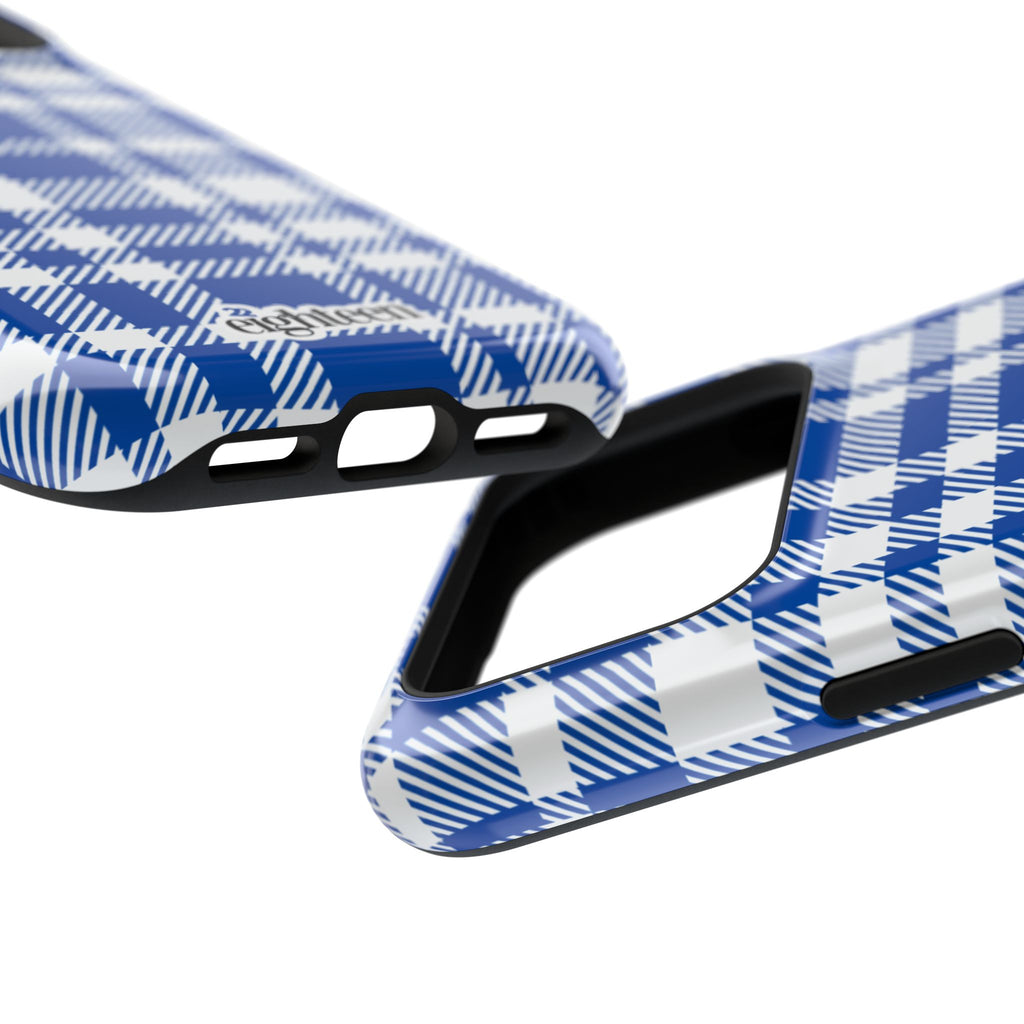 Royal Blue & White Interlude MagSafe Phone Case
