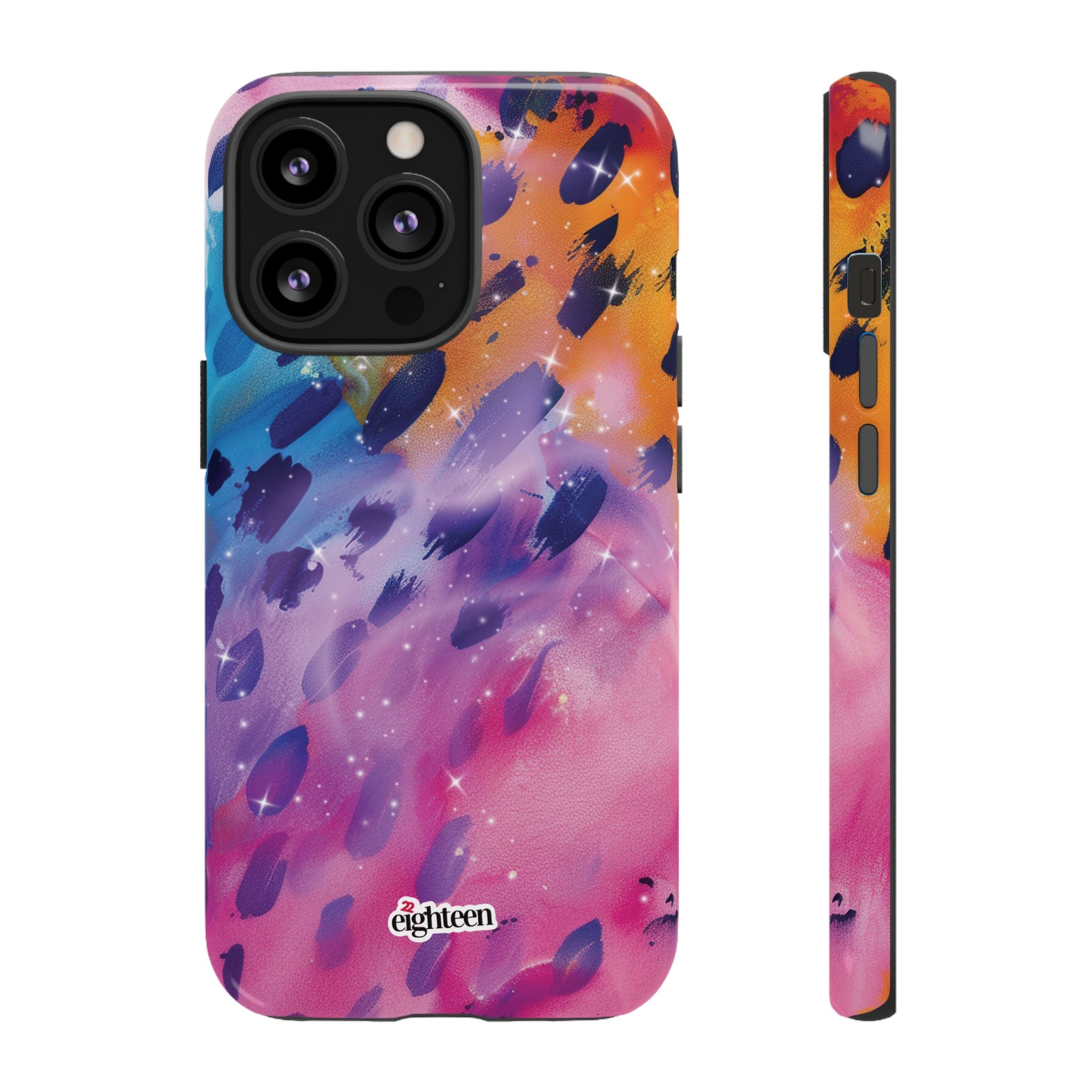 Nebula Glow Tough Phone Case