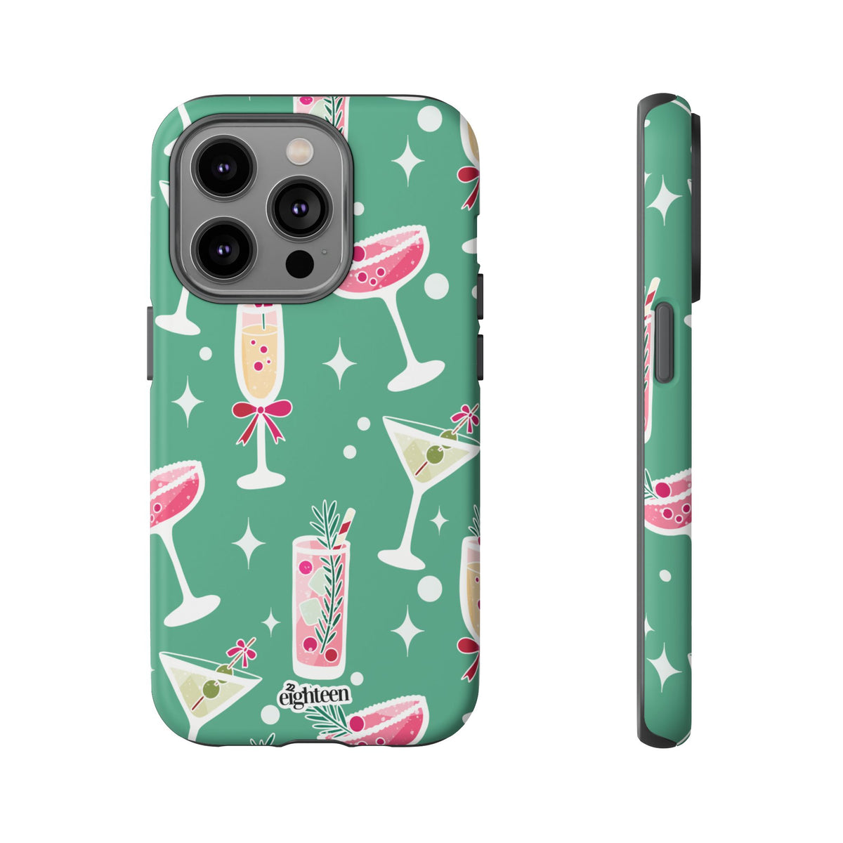 Mistletoe Martini Phone Case