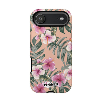 Hibiscus Haze Tough Phone Case
