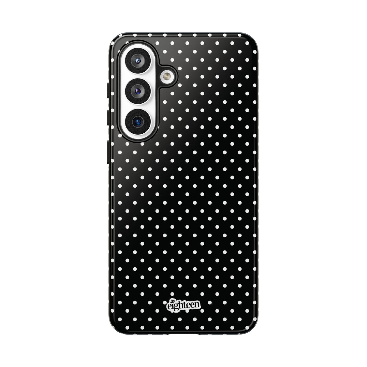 Black Dotty Phone Case