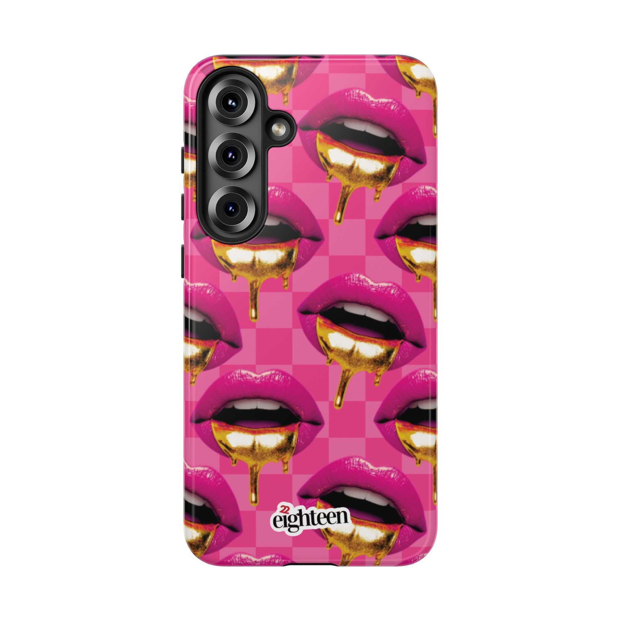 Pink Ms Pouty Tough Phone Case