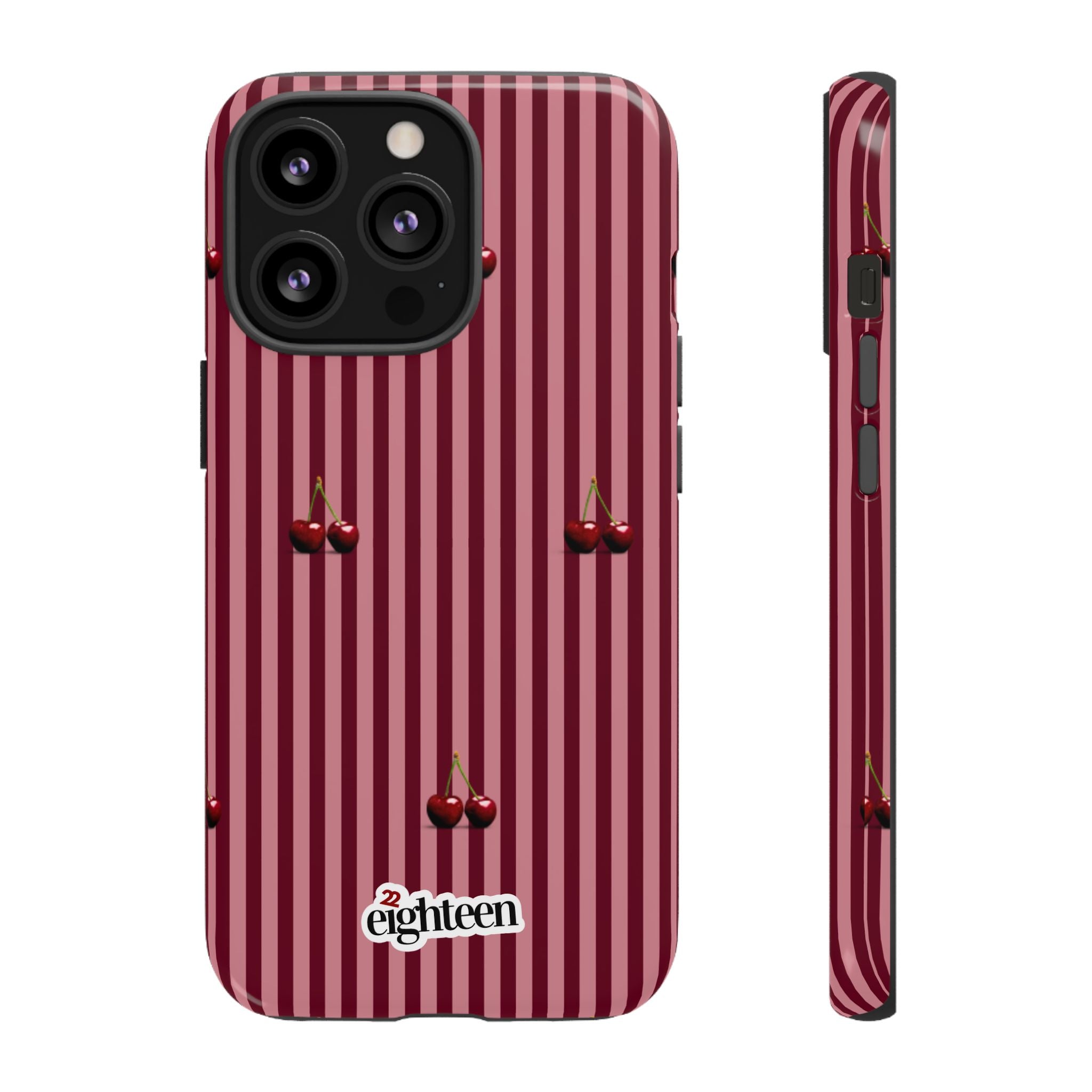 Dark Cherry Tough Phone Case