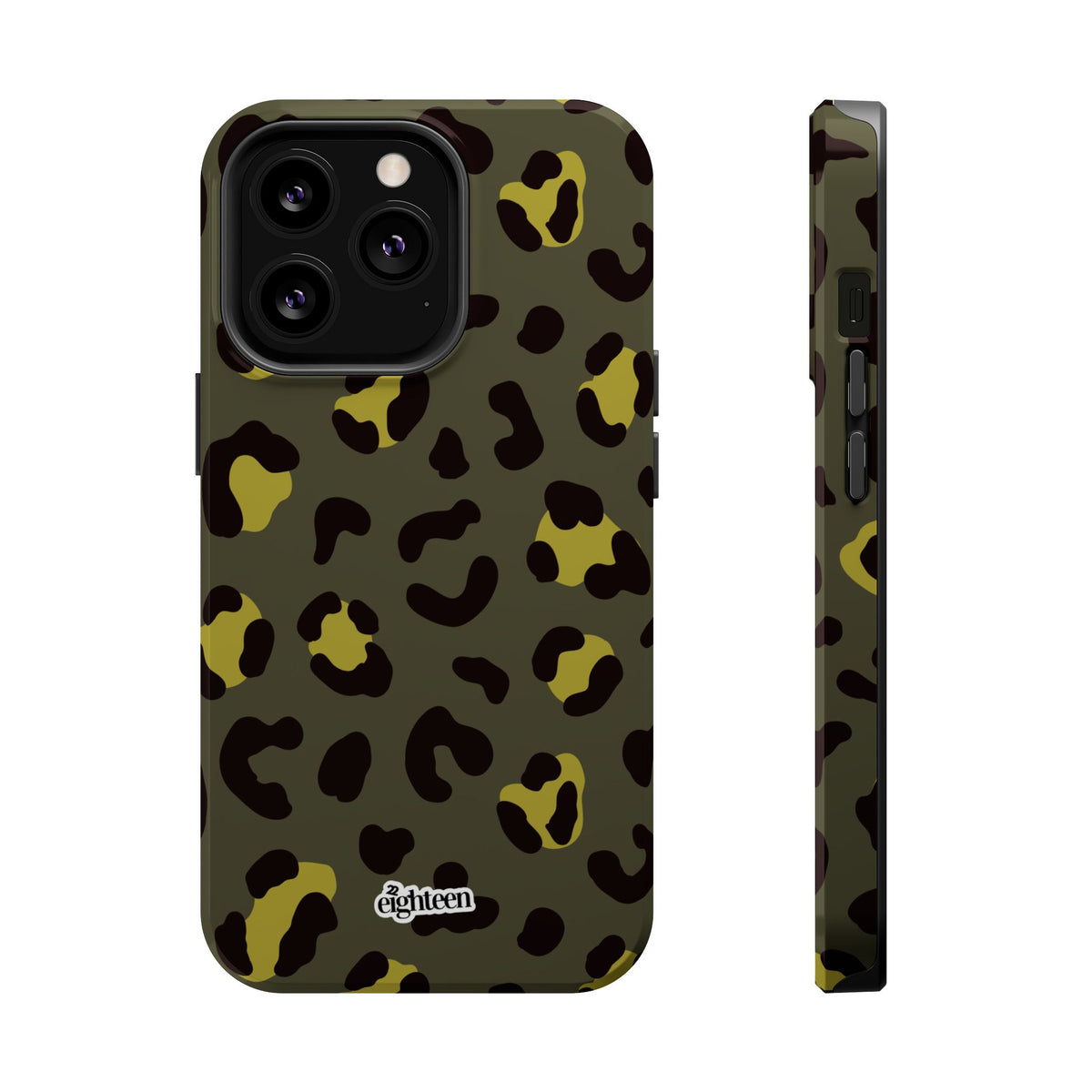 Wild Cat: Olive Twist MagSafe Phone Case