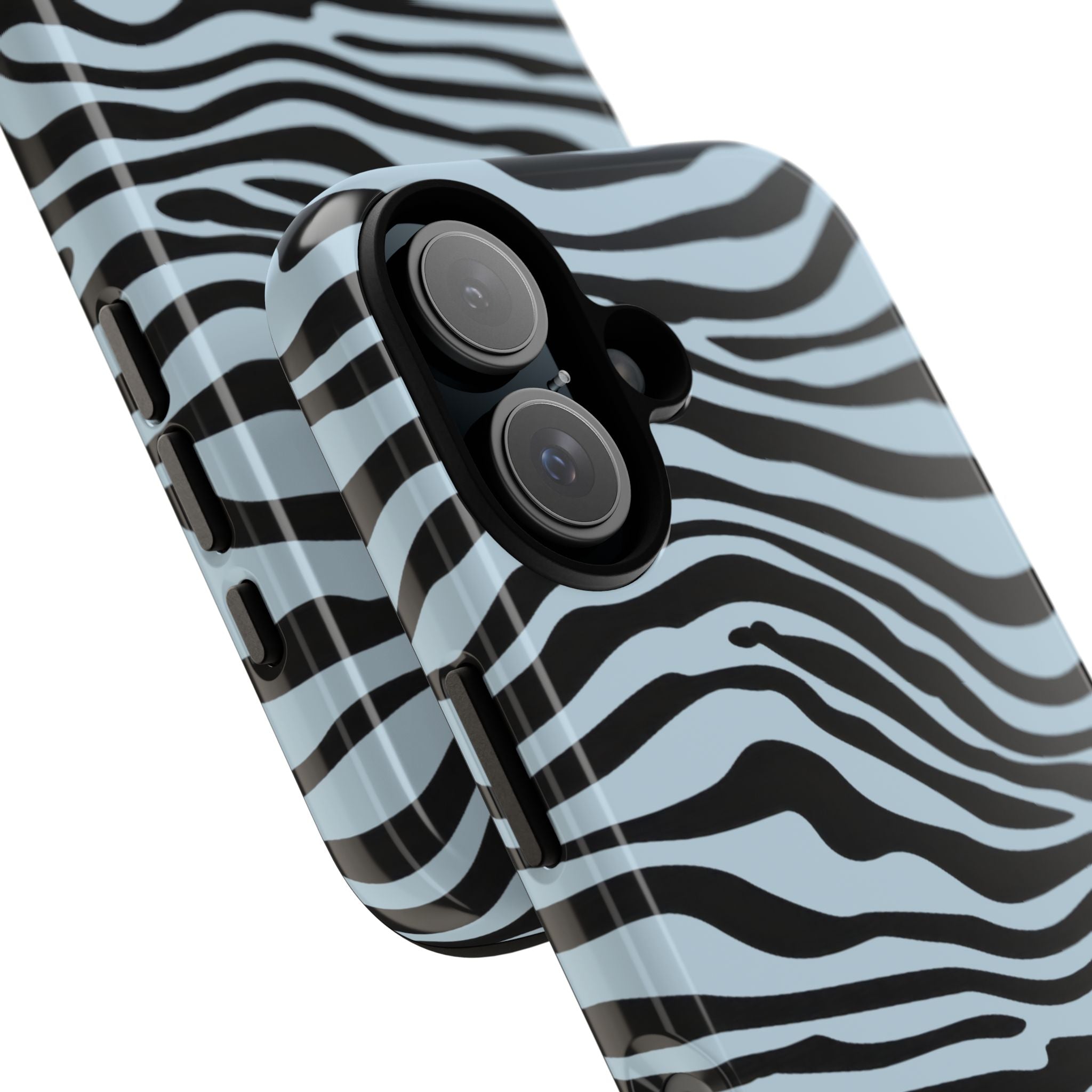 Blue Saharan Stripe Tough Phone Case