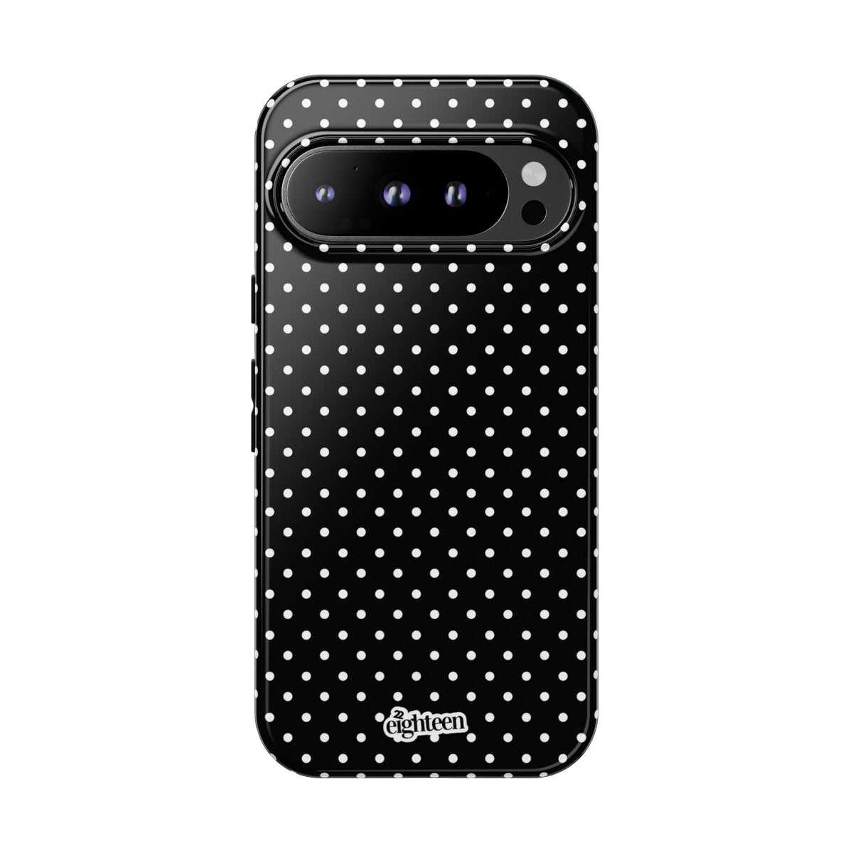 Black Dotty Phone Case