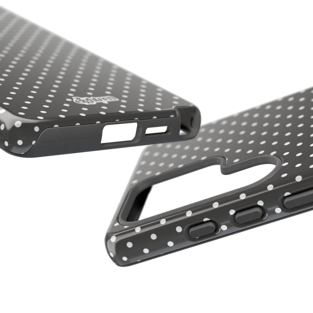 Charcoal Dotty Phone Case