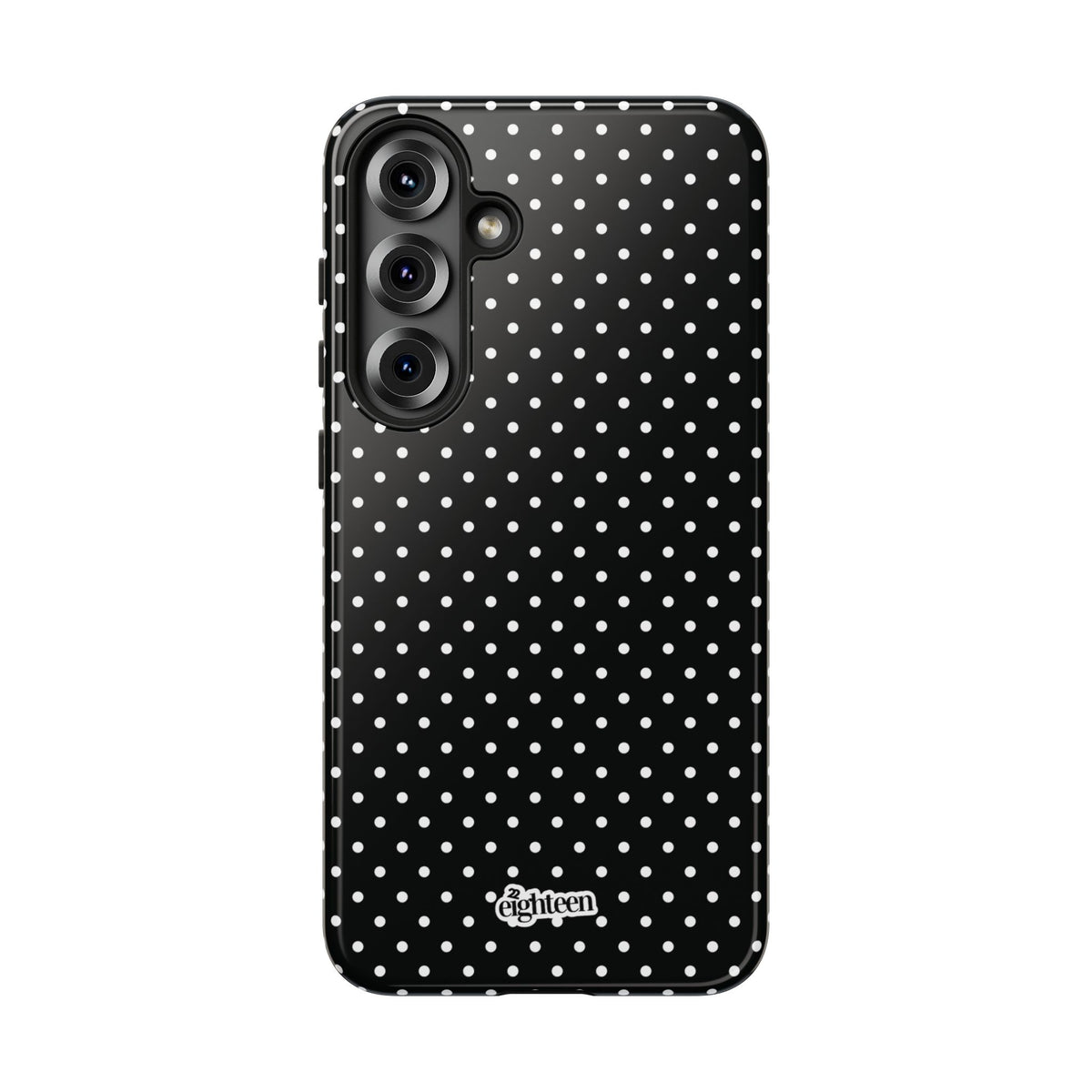 Black Dotty Phone Case