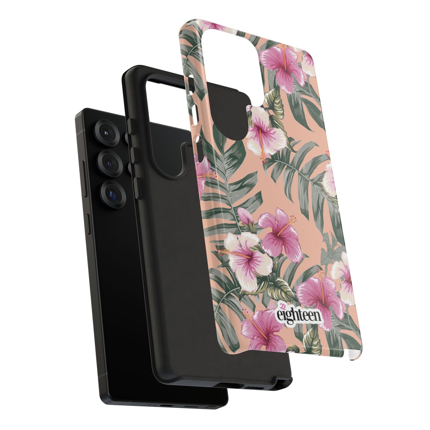 Hibiscus Haze Tough Phone Case
