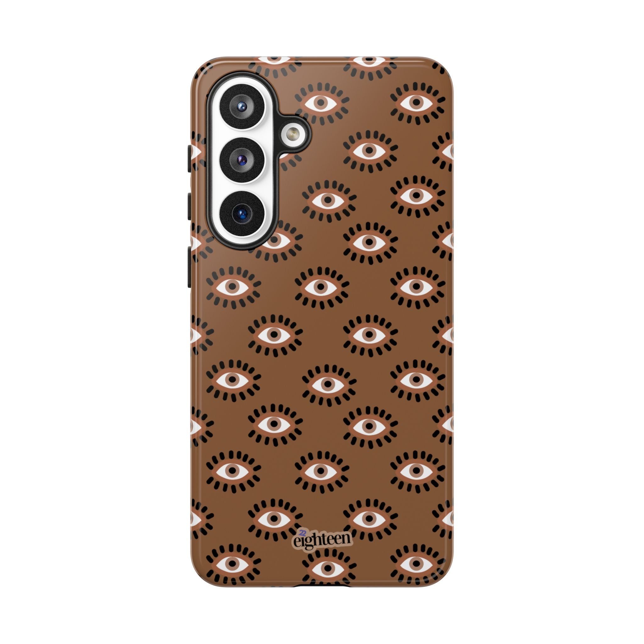 Brown Gaze Tough Phone Case