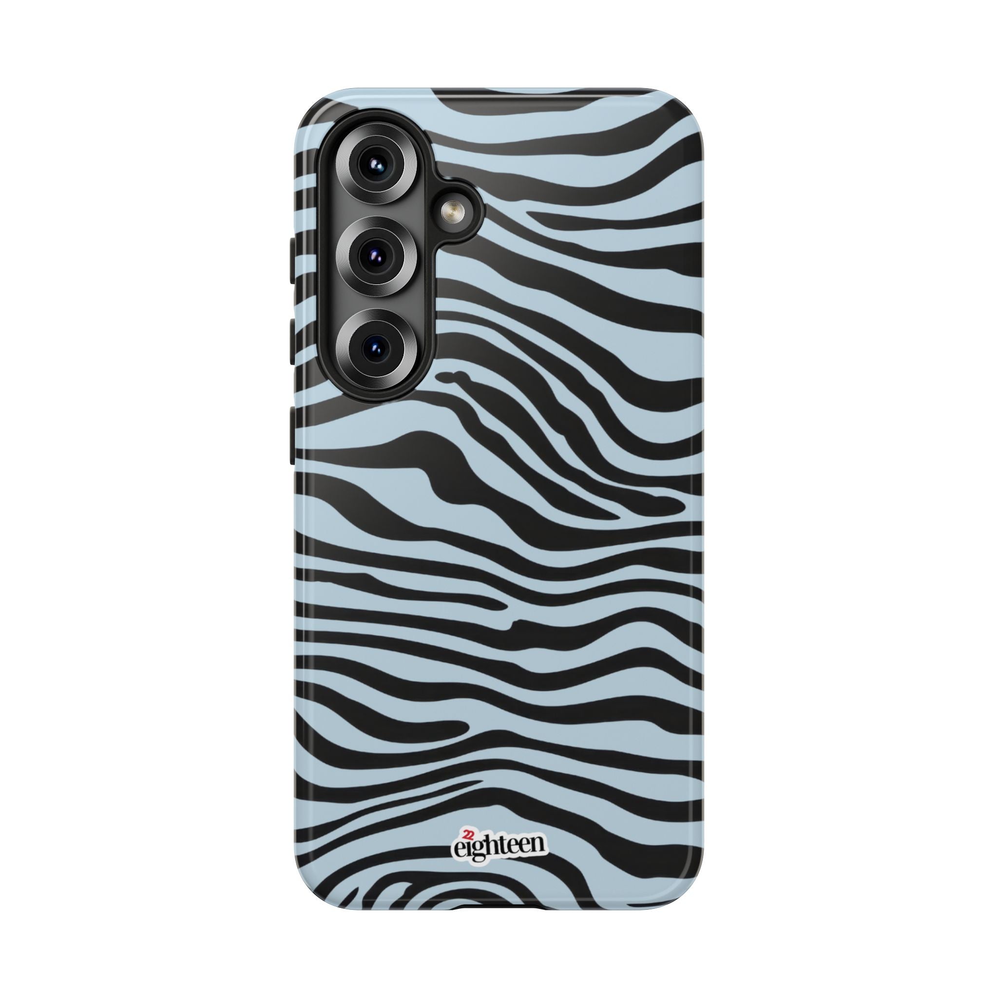 Blue Saharan Stripe Tough Phone Case