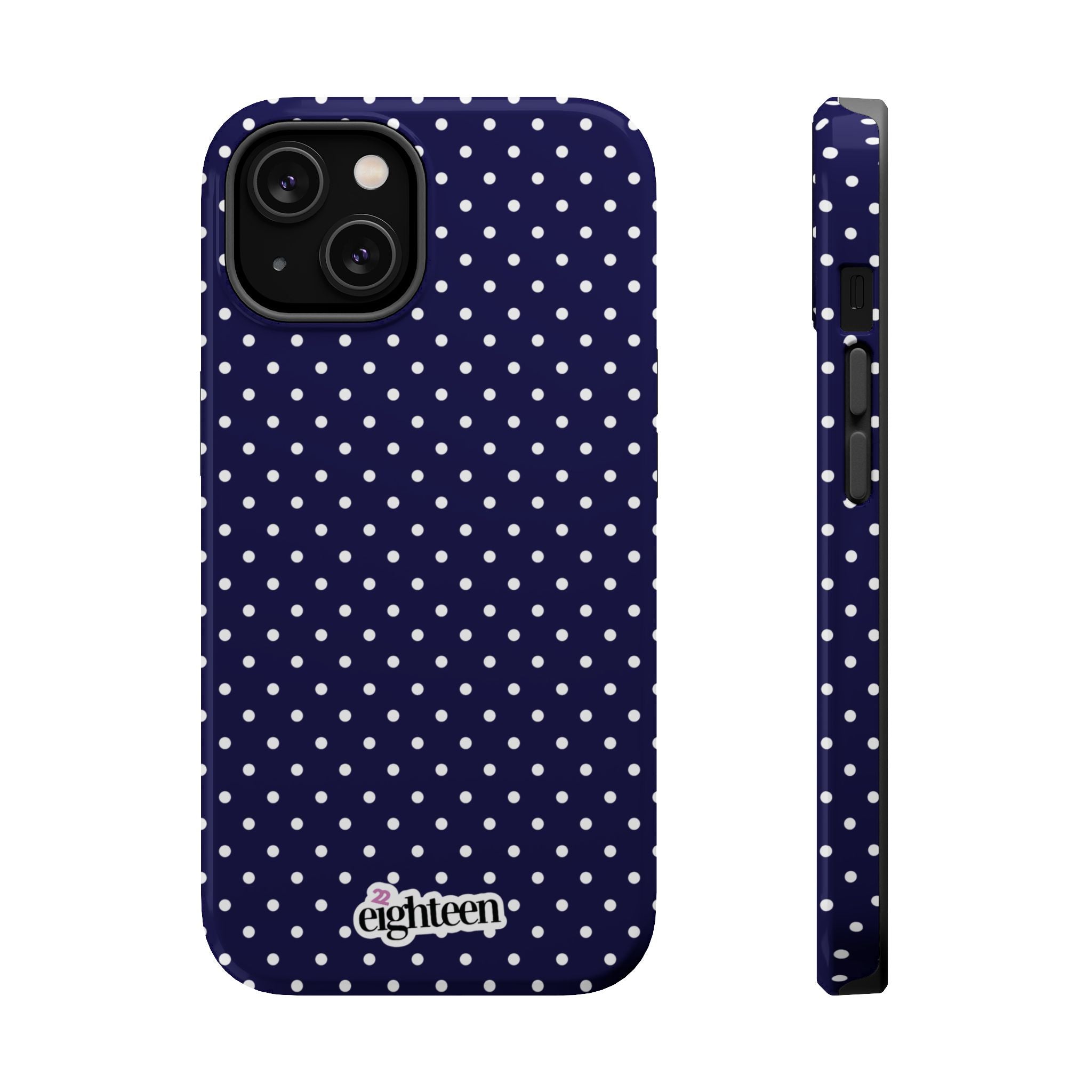 Deep Blue Dotty MagSafe Tough Case