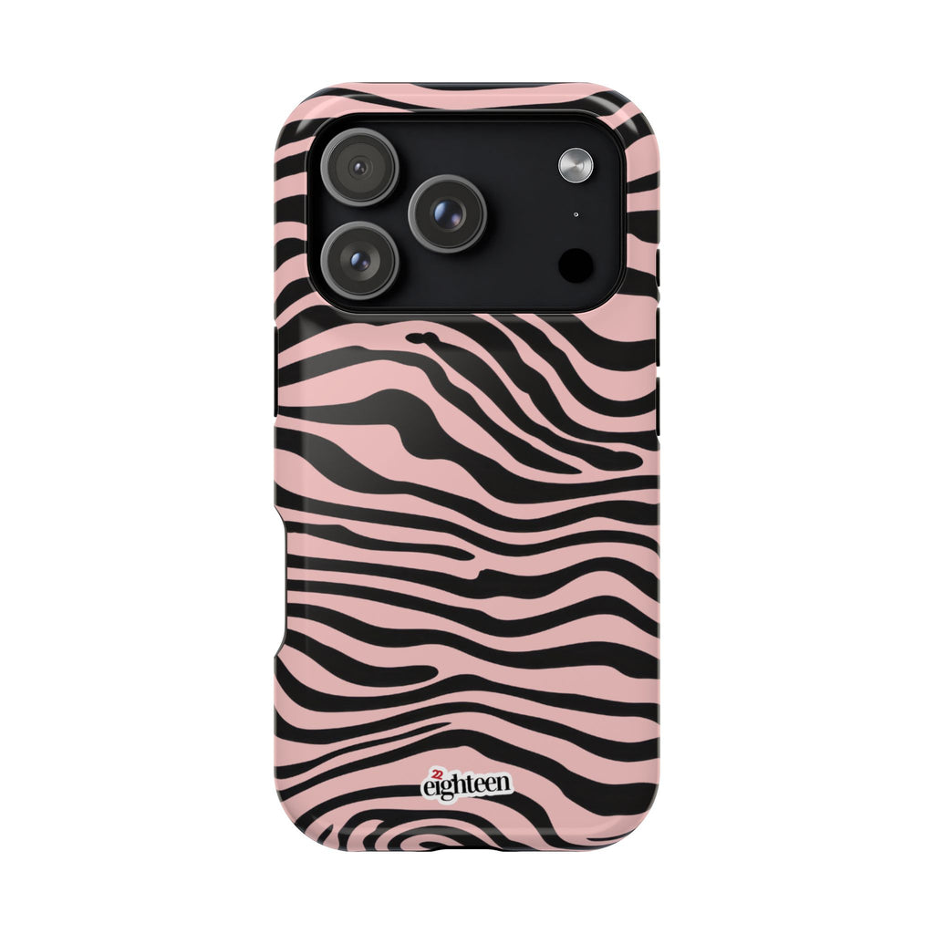 Pink Saharan Stripe MagSafe Tough Case
