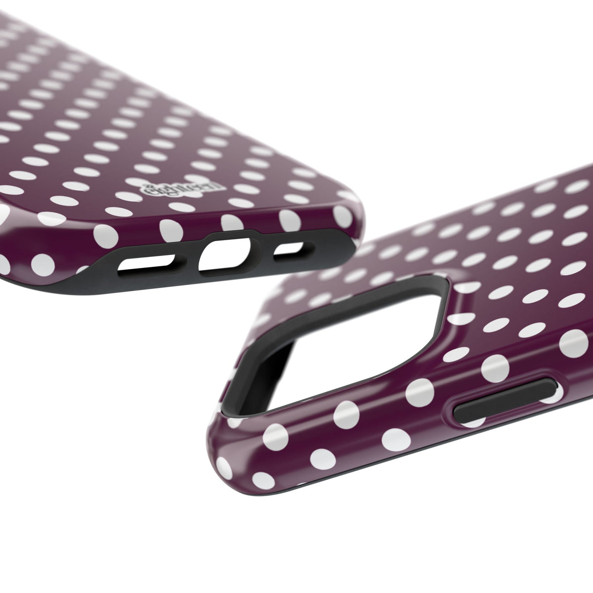 Maroon & White Dot Theory MagSafe Tough Case
