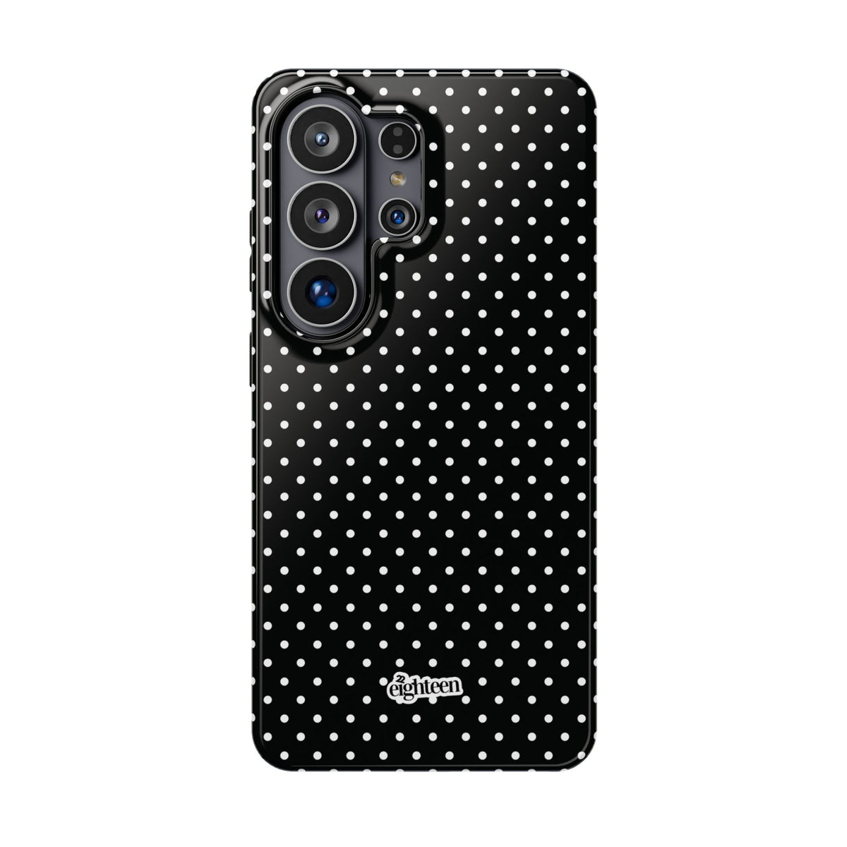 Black Dotty MagSafe Phone Case