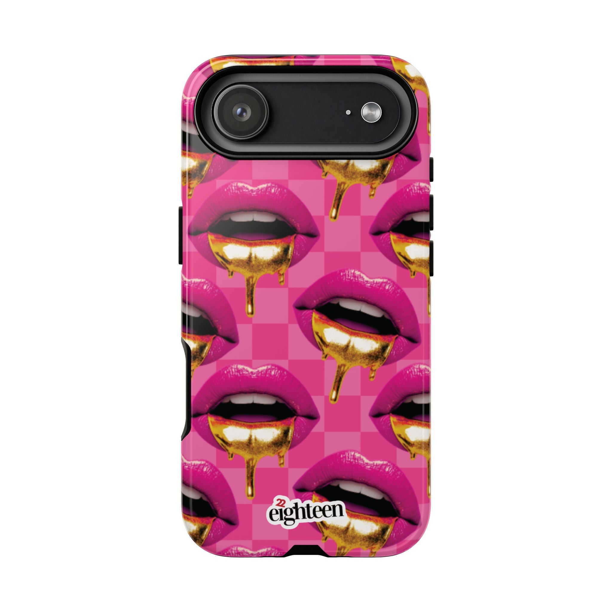 Pink Ms Pouty Tough Phone Case