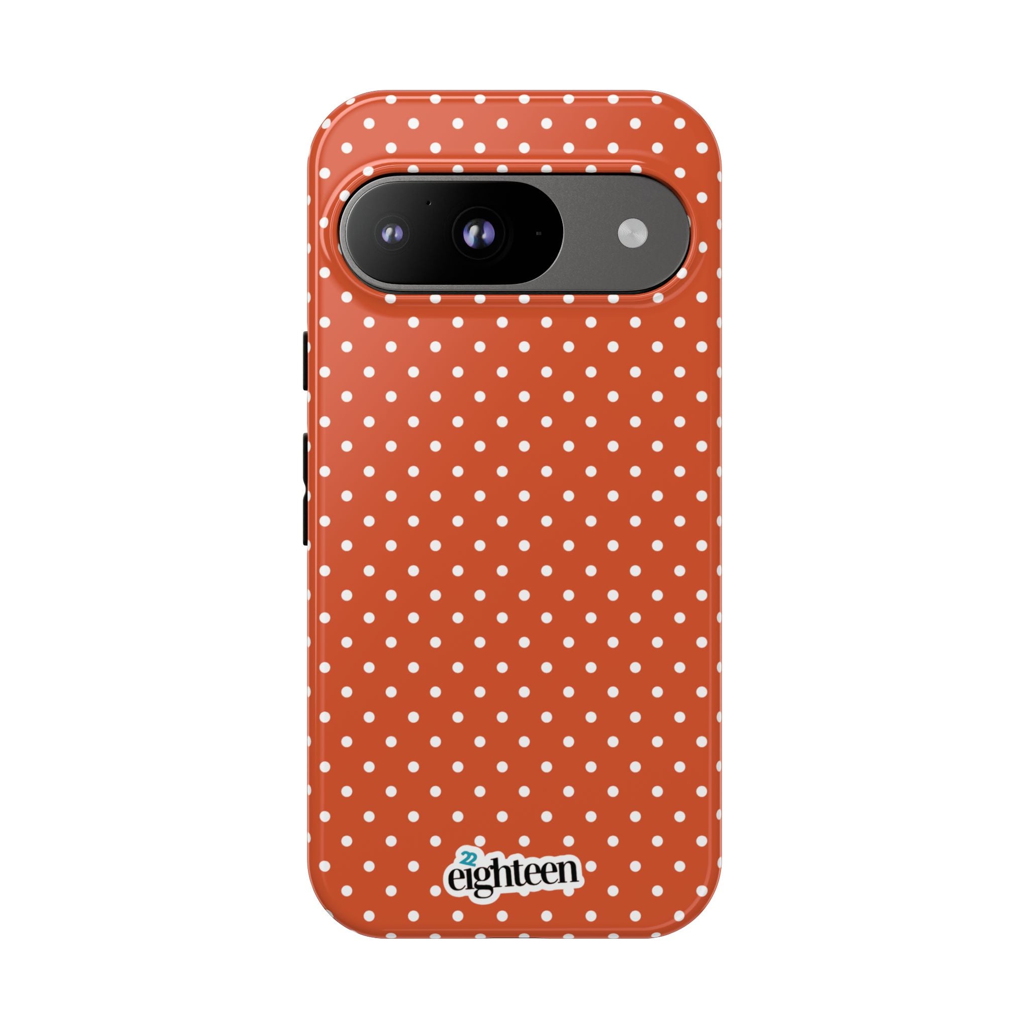 Harvest Orange Dotty Tough Phone Case