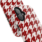 Crimson & Cream Staccato MagSafe Phone Case