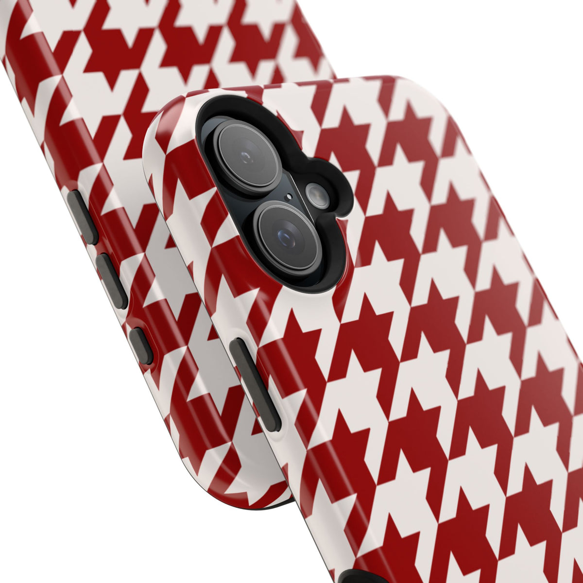 Crimson & Cream Staccato MagSafe Phone Case