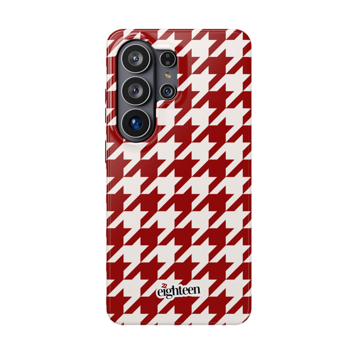 Crimson & Cream Staccato MagSafe Phone Case