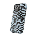 Blue Saharan Stripe MagSafe Phone Case