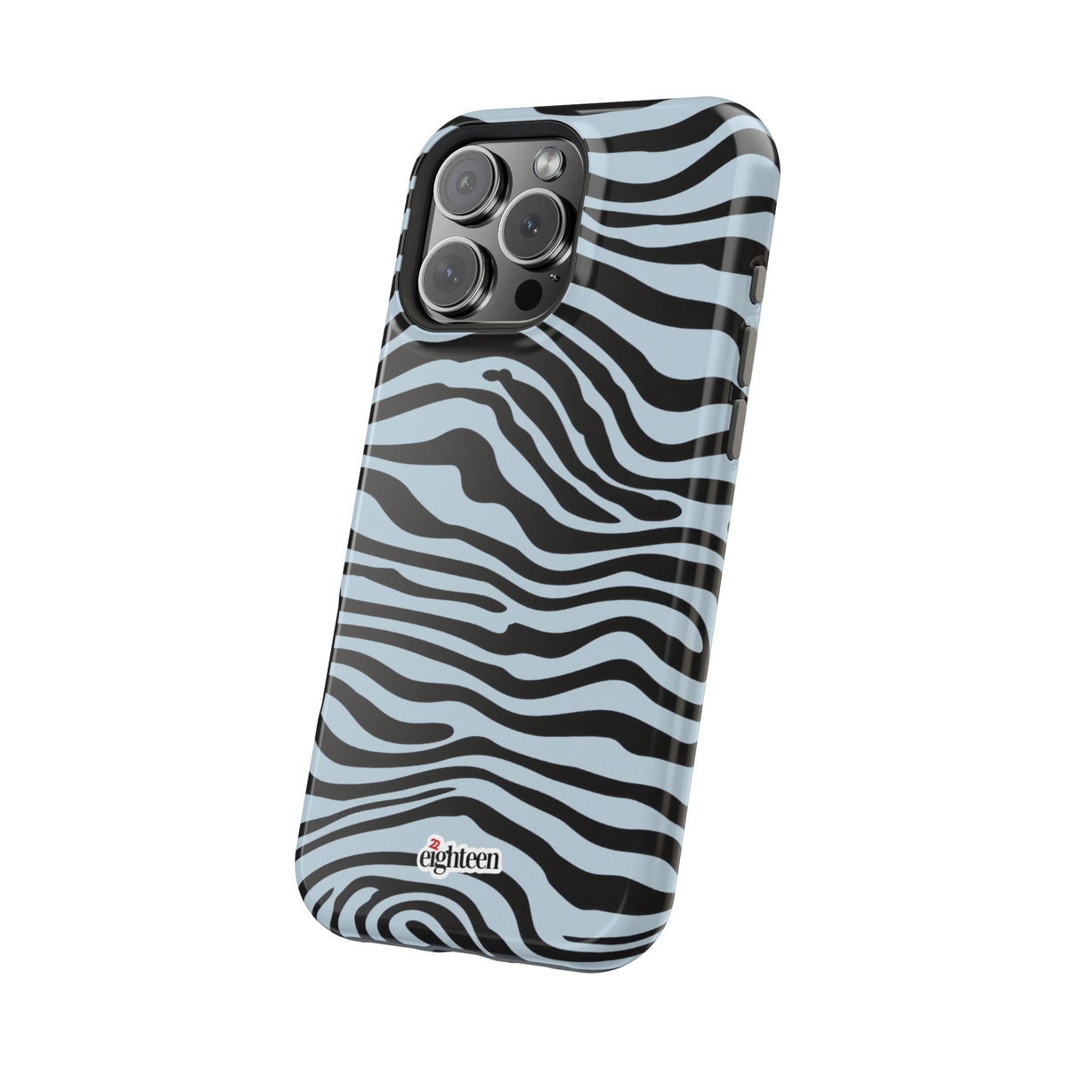 Blue Saharan Stripe MagSafe Phone Case