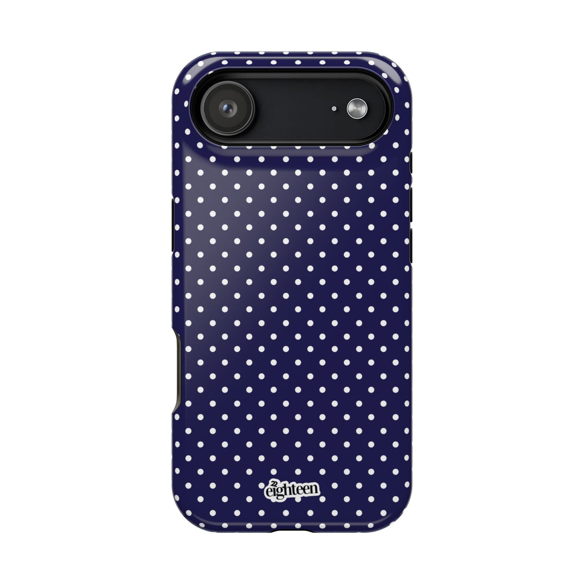 Deep Blue Dotty MagSafe Phone Case