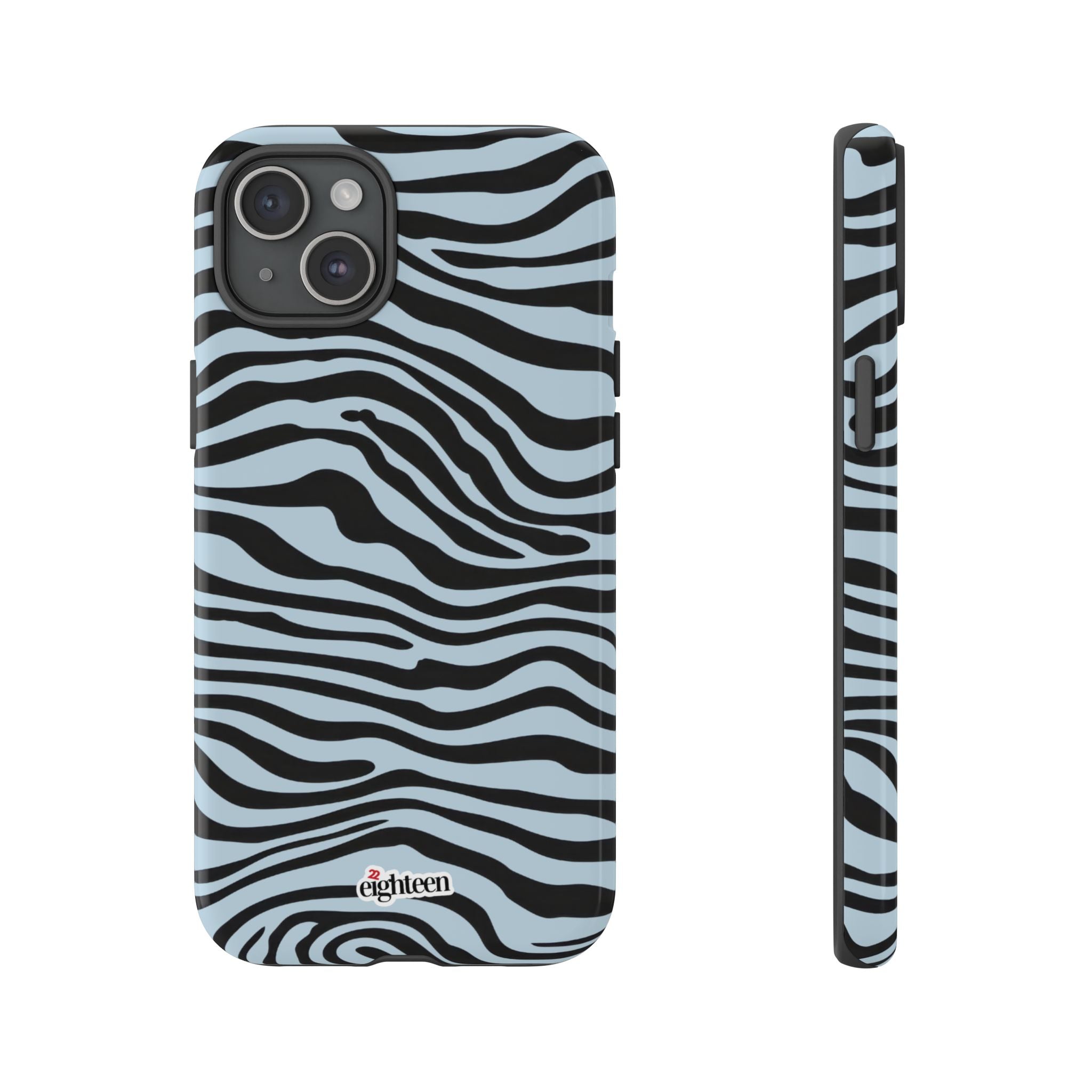 Blue Saharan Stripe Tough Phone Case