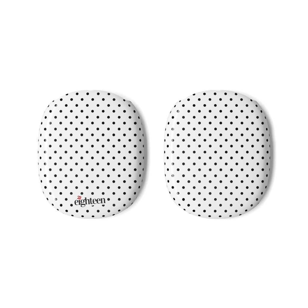 White Dotty AirPods Max Case