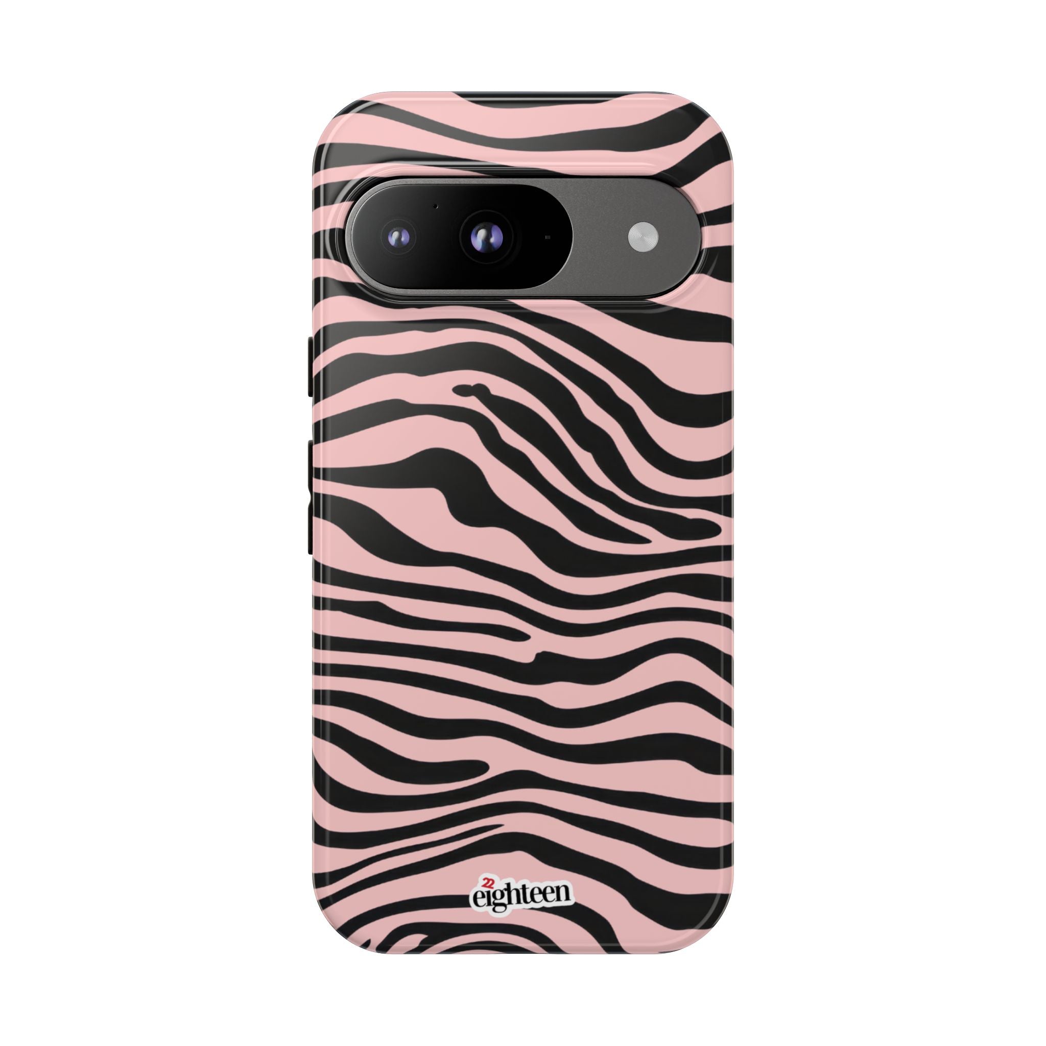 Pink Saharan Stripe Tough Phone Case