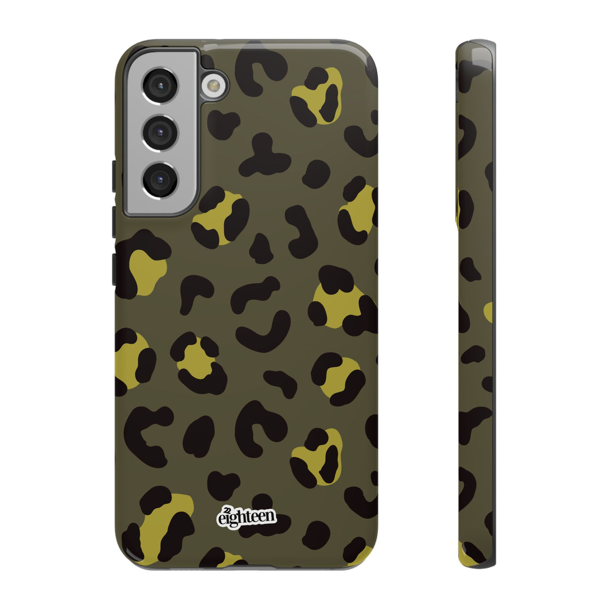 Wild Cat: Olive Twist Phone Case