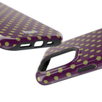 Deep Burgundy & Acacia Dot Theory MagSafe Phone Case