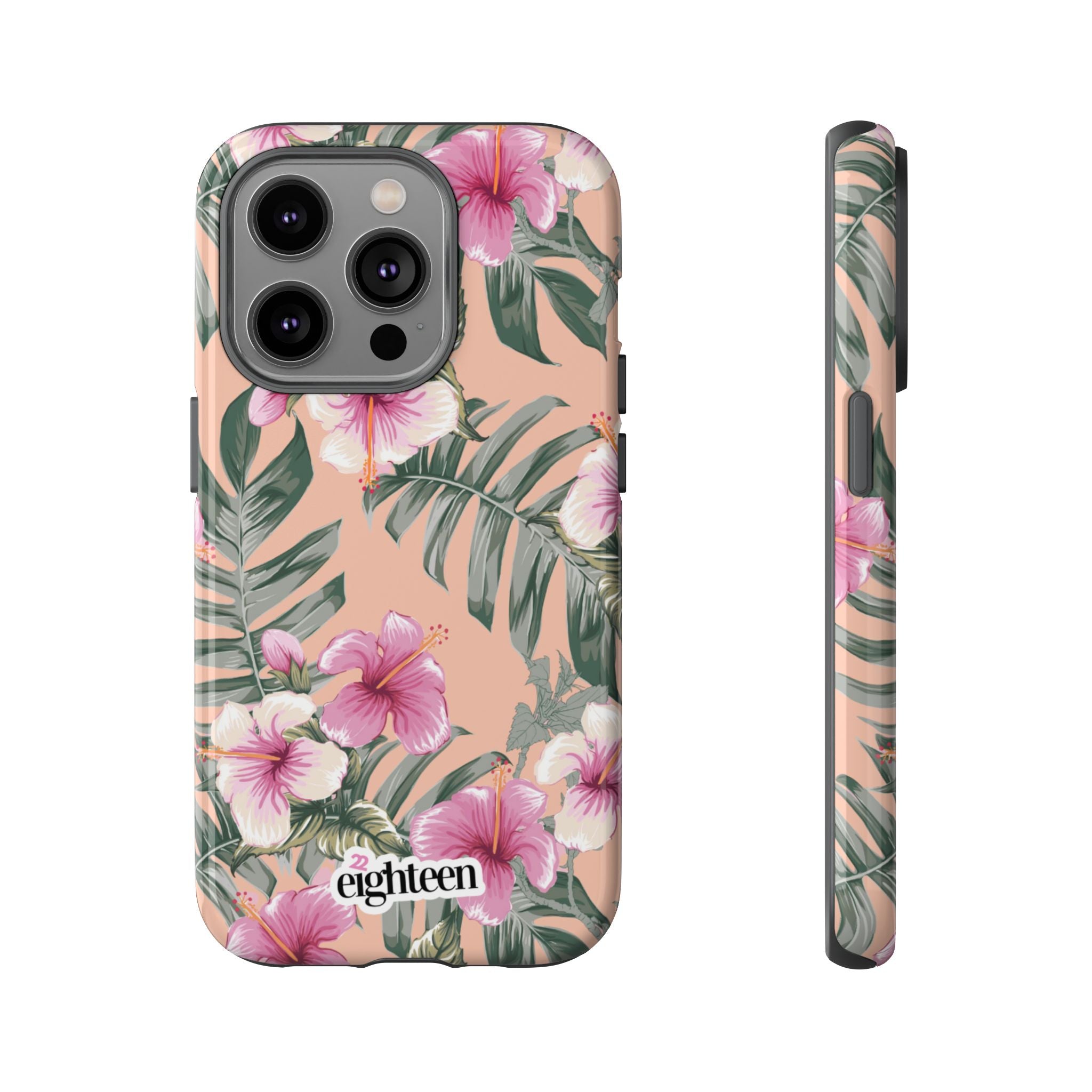 Hibiscus Haze Tough Phone Case