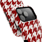 Crimson & Cream Staccato MagSafe Phone Case