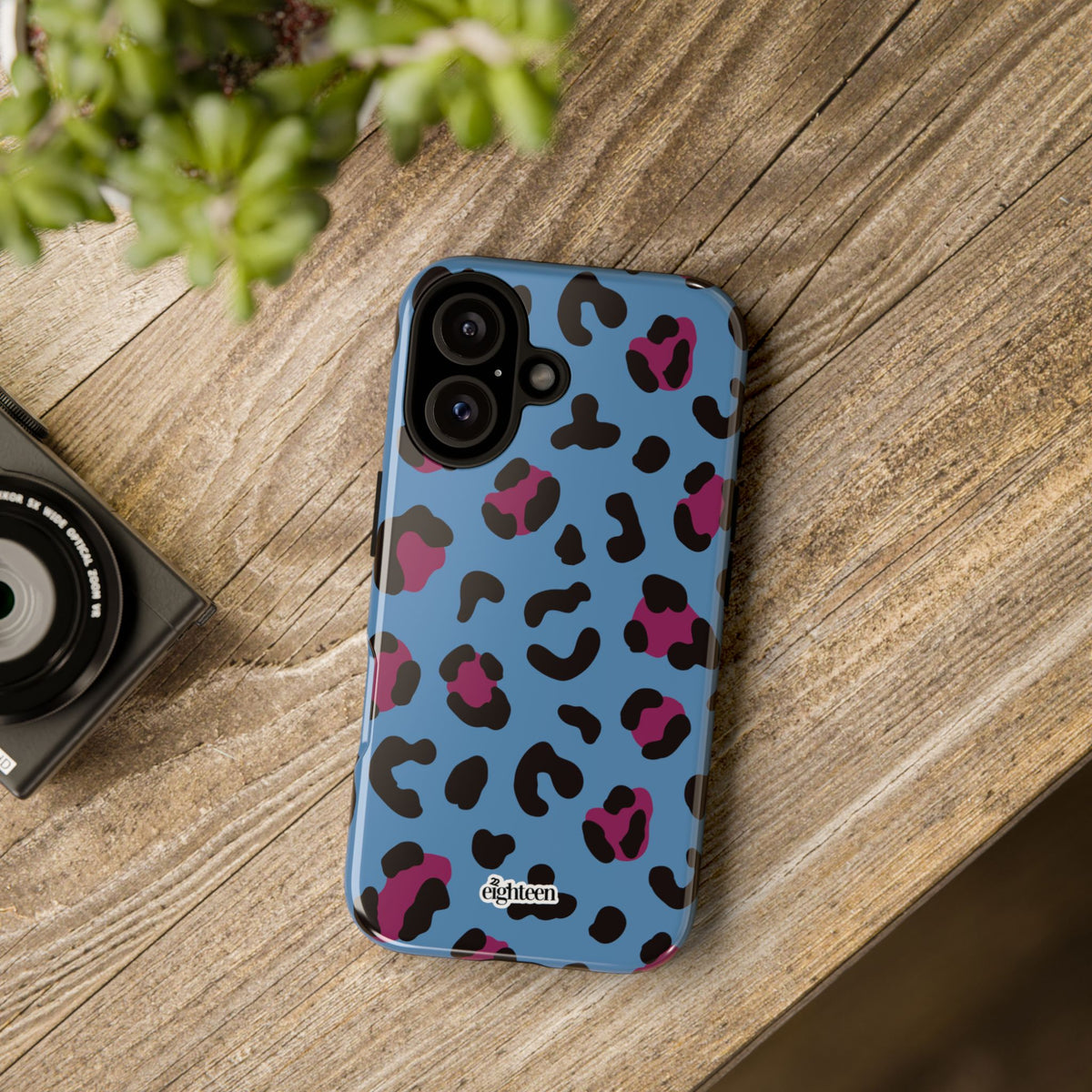 Wild Cat: Mixed Berry Phone Case