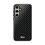 Black Dotty Phone Case