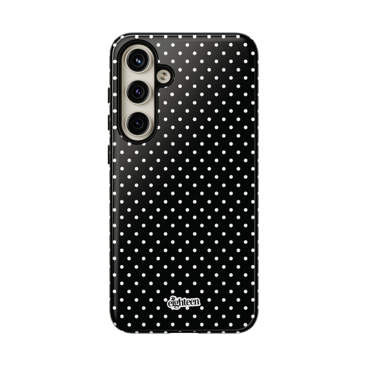 Black Dotty Phone Case