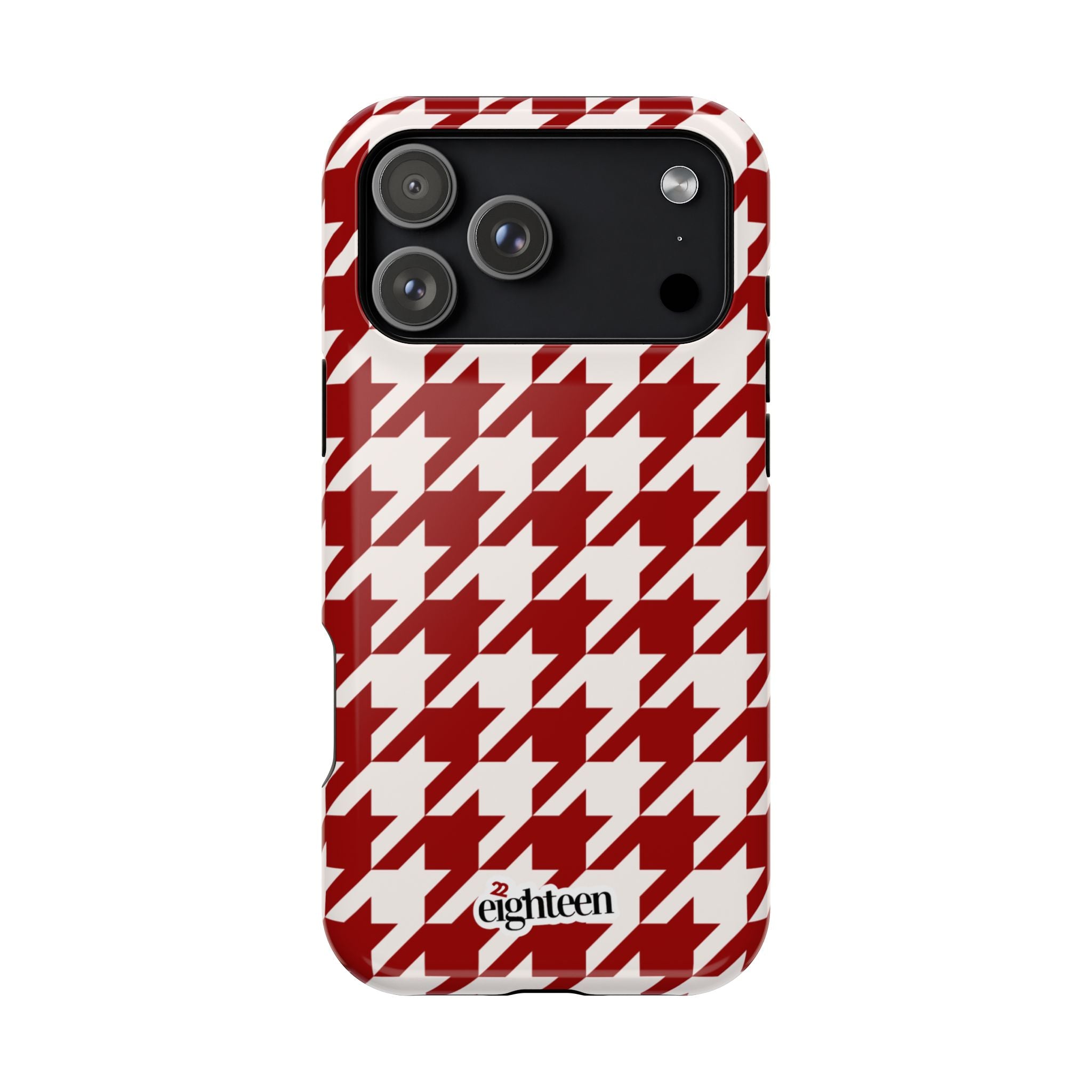 Crimson & Cream Staccato MagSafe Tough Case