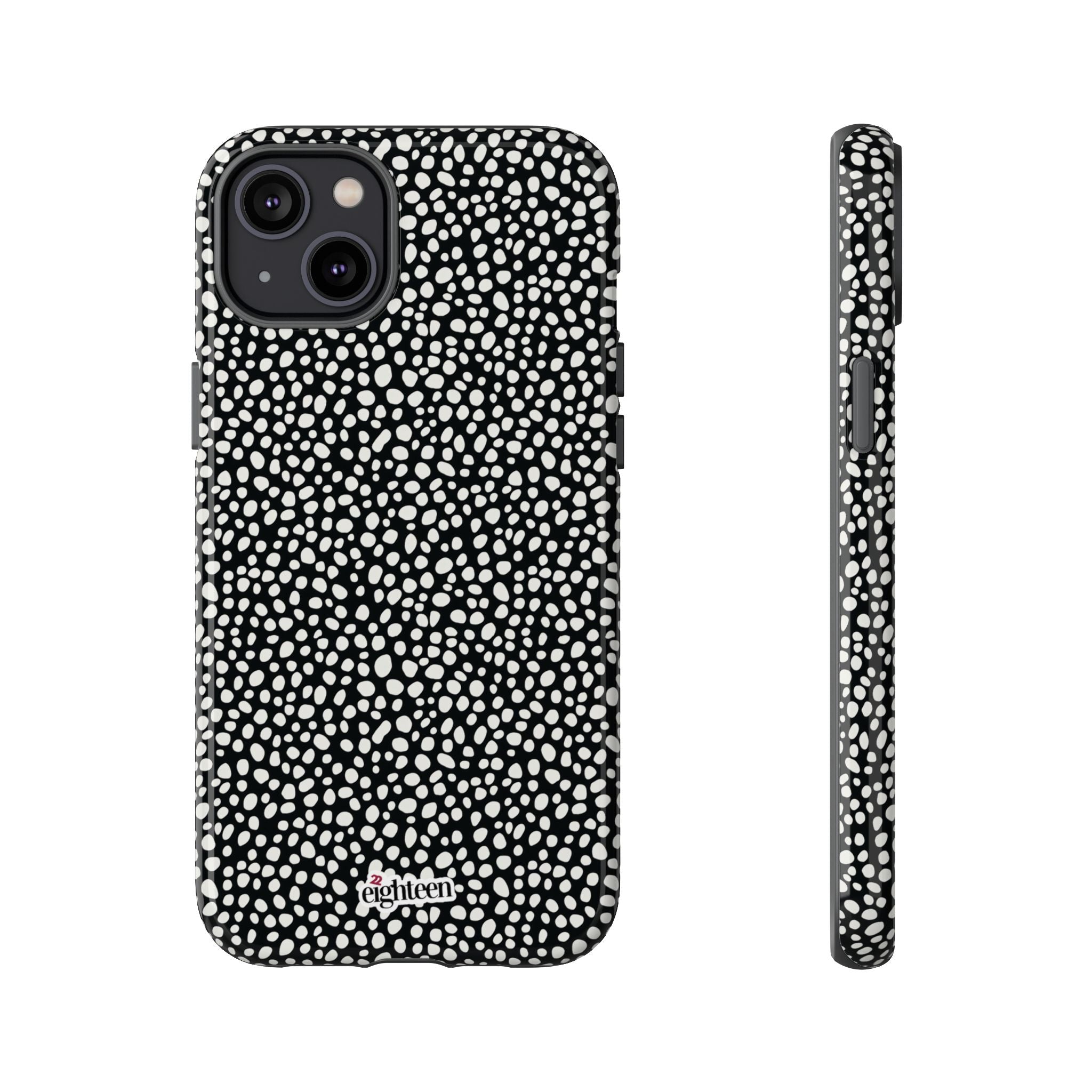 White Noise Tough Phone Case