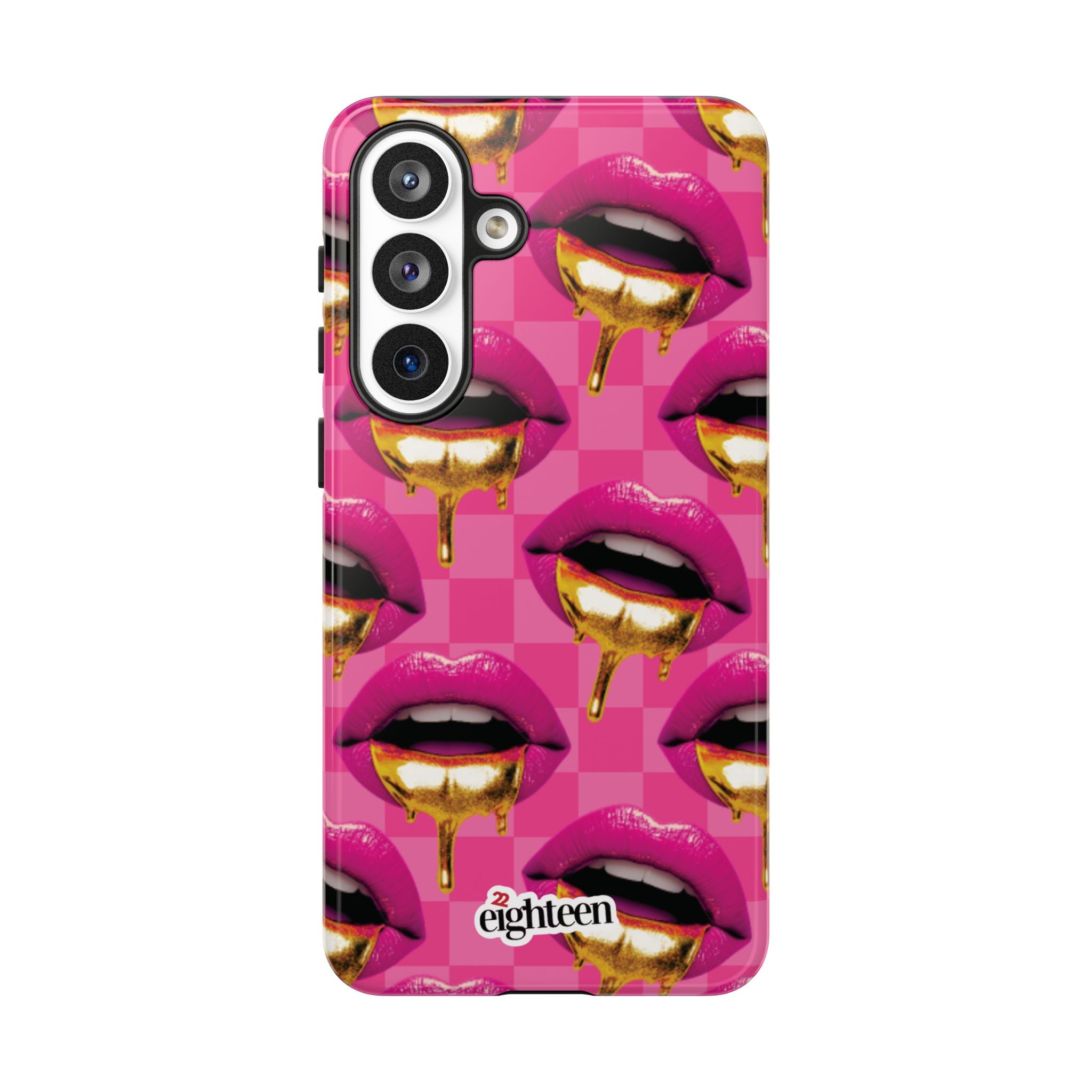Pink Ms Pouty Tough Phone Case